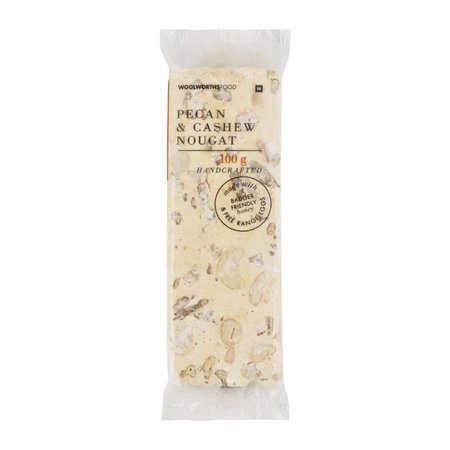 Handcrafted Pecan & Cashew Nut Nougat 100 g | Woolworths.co.za