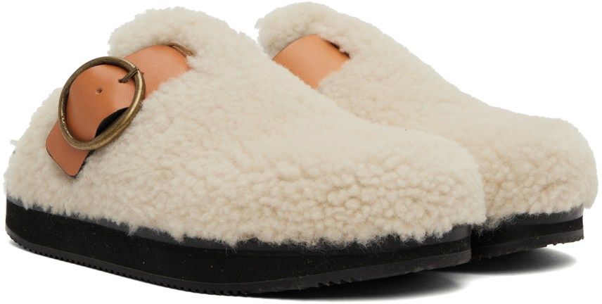 Isabel Marant: Off-White Mirst Slippers | SSENSE