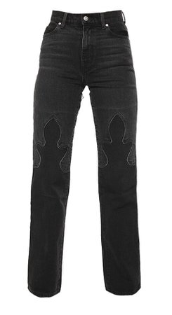 Black Cowgirl Jeans (edit by alldressedupbutnowheretogo)