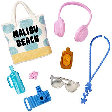 Amazon.com: Barbie Fashions Beach Accessory Pack: Toys & Games