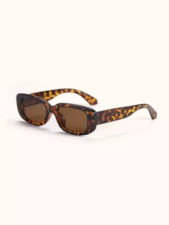 tortoise frame sunglasses