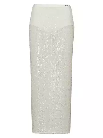 Shop Prada Stretch Sequin Skirt | Saks Fifth Avenue