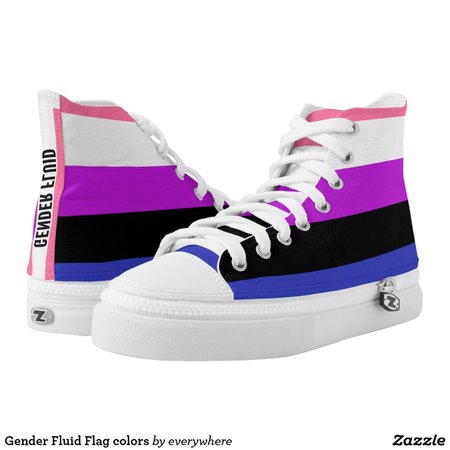 genderfluid flag converse