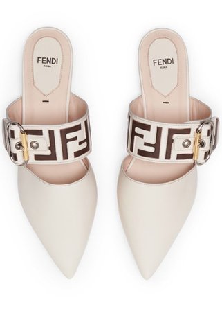 Fendi Sandals Cream