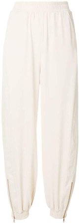 east fit ruched opening trousers