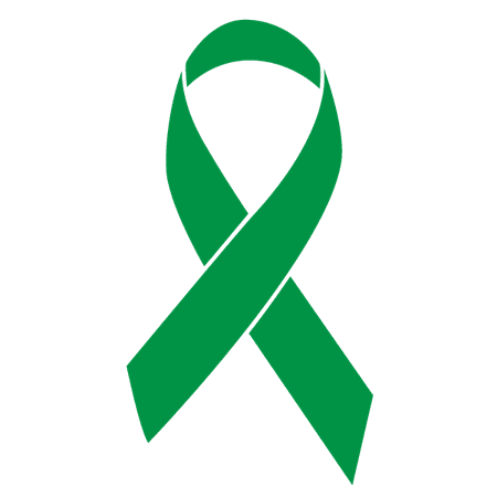 cancer ribbon kelly green - Google Search