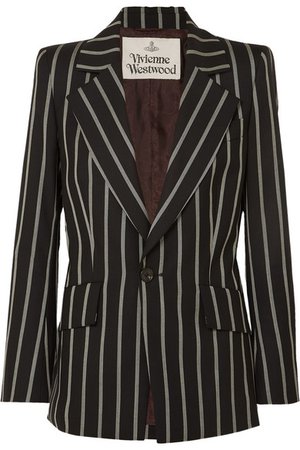 Vivienne Westwood | Lou Lou striped wool blazer | NET-A-PORTER.COM