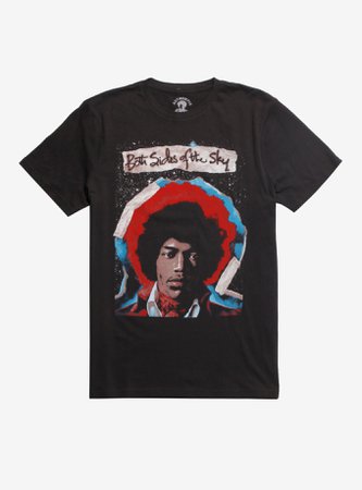 *clipped by @luci-her* Jimi Hendrix Both Sides Of The Sky T-Shirt