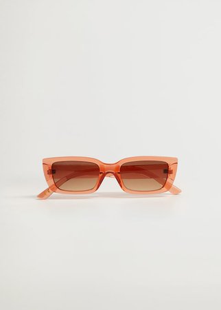 Clear frame sunglasses - Woman | Mango Greece