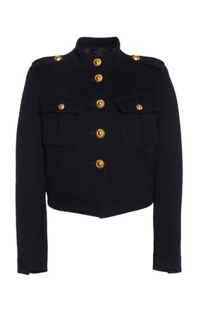 Double-Breasted Wool-Cashmere Jacket By Tom Ford | Moda Operandi