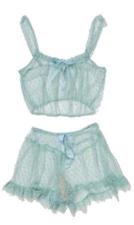 blue lingerie set 💙