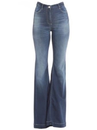 low-rise bootcut jeans