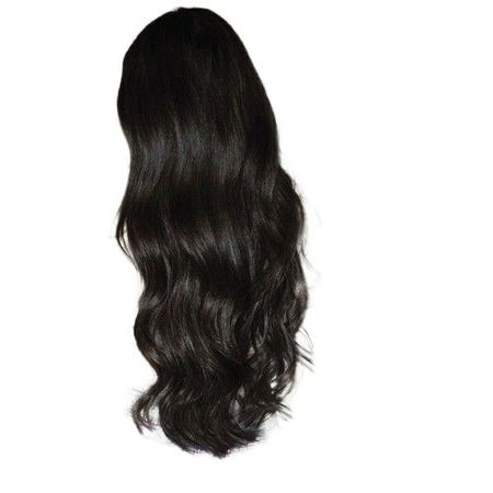 long black wavy hair PNG