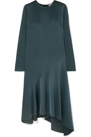 Jason Wu | Asymmetric satin dress | NET-A-PORTER.COM