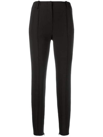 Pre-Owned skinny fit cropped trousers
