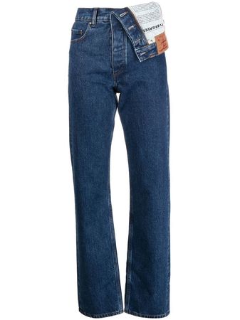 Y/Project Classic asymmetric-waist Jeans - Farfetch