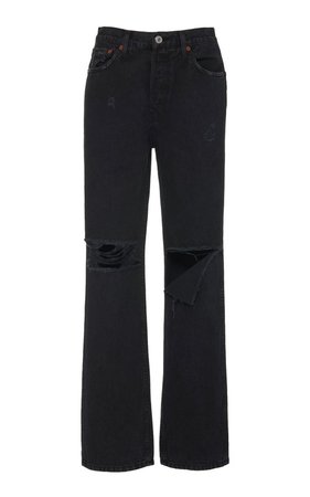 High-Rise Straight-Leg Jeans by Re/done | Moda Operandi