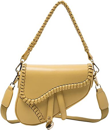 Amazon.com: Women Trendy Saddle Shoulder Bag Clutch Purse Underarm Handbag Satchel HandBag Crossbody Bag : Clothing, Shoes & Jewelry