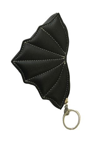 Doom Shadow Bat Wing Coin Purse by Banned | Gothic