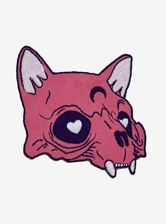 Loungefly Cat Skull Patch