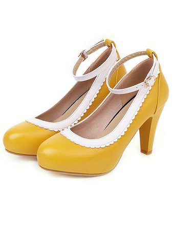 Retro Ankle Strap High Heels Shoes – Retro Stage - Chic Vintage Dresses and Accessories
