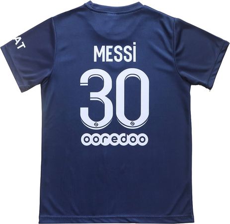 Amazon.com: BIRDBOX Youth Sportswear Paris Leo Messi 30 Kids Home Soccer Jersey/Shorts Bag Keychain Football Socks Set (Navy, 30-11 Years) : Clothing, Shoes & Jewelry