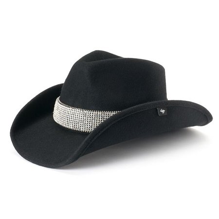 Women's Peter Grimm Darrel Wool Rhinestone Cowboy Hat