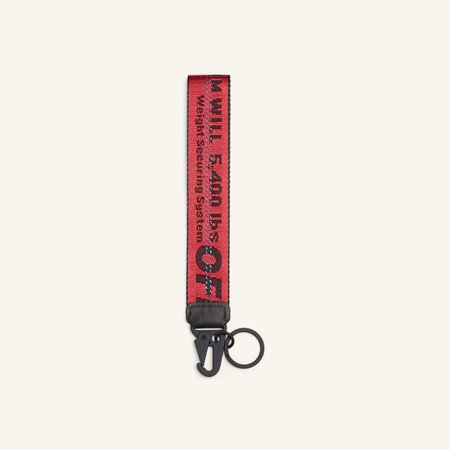 off white red key ring - Google Search