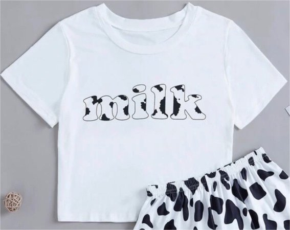 milk cow print