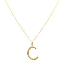 letter c necklace - Google Search