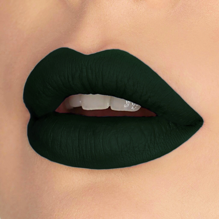 dark green lipstick