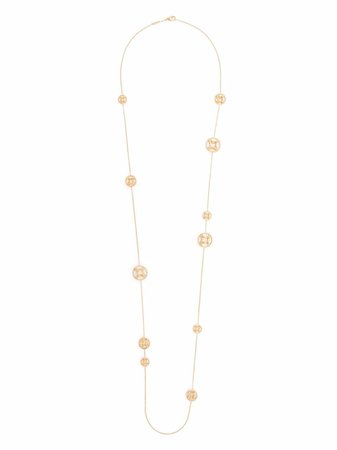 Loyal.e Paris 18kt yellow gold Perpétuel.le diamond long necklace - FARFETCH