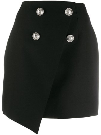 Balmain double-breasted Asymmetric Skirt - Farfetch