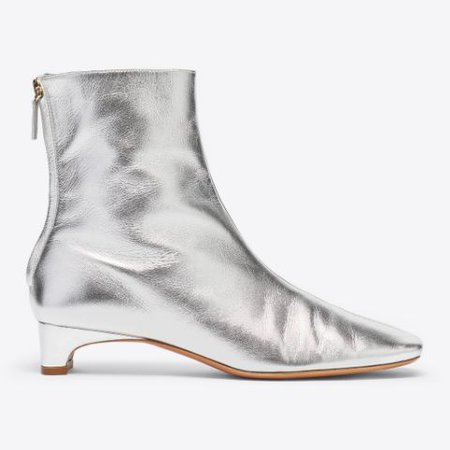 Metallic Ankle Boots in silver | Emiliopucci.com