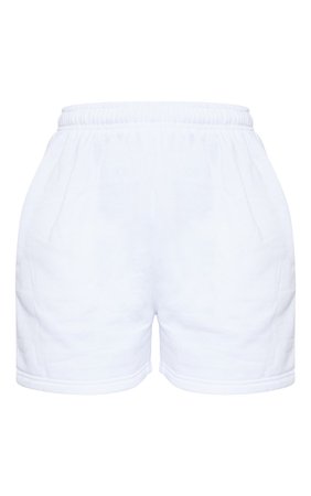 Recycled White Sweat Pocket Shorts | PrettyLittleThing USA