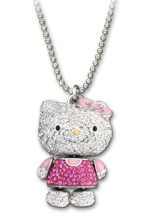Swarovski | Crystal Hello Kitty Pendant Necklace | Nordstrom Rack