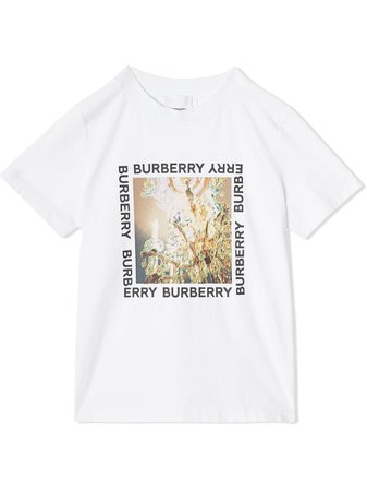 Burberry Kids Chandelier Print T-shirt - Farfetch