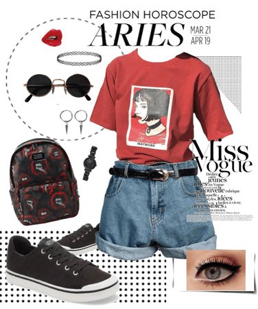 Aries inspired outfit