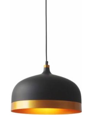 Amazing Savings on Light Society Melaina Black and Gold Pendant Lamp (Matte Black/Gold)