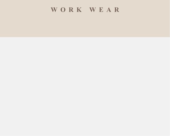work wear