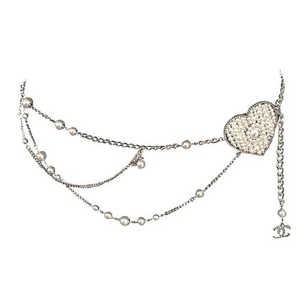 Chanel Silver Chain Belt