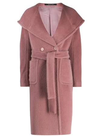 Tagliatore Belted Robe Coat | Farfetch.com