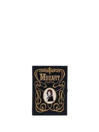 Olympia Le-Tan Mozart Book Clutch Bag - Farfetch