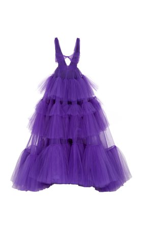 Tiered Tulle Gown by Christian Siriano | Moda Operandi