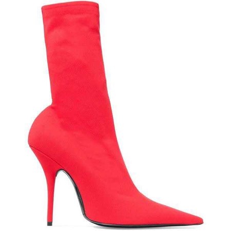 Balenciaga Stretch-jersey ankle boots ($895)