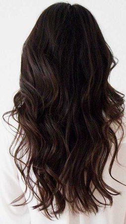 dark brown hair brunette hairstyle curls curly