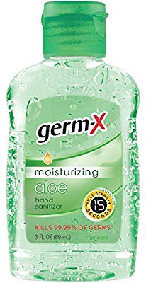 Amazon.com: Germ-X Hand Sanitizer, Aloe, Travel Size, 3 Fluid Ounce: Health & Personal Care