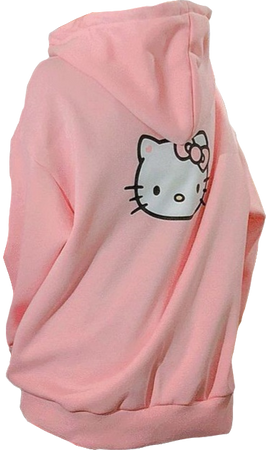 pink hello kitty hoodie