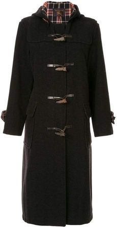 Pre-Owned toggle-fastening coat