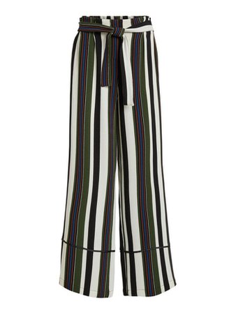 Striped, loose fit trousers | OBJECT Collectors Items